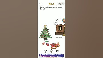 level 3 brain out Help santa