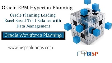 Oracle Planning Loading Excel Based Trial Balance with Data Management | PBCS Trial Balance Load