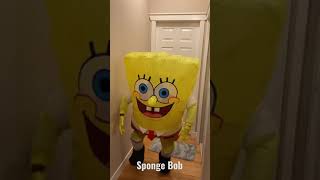 Sponge Bob inflatable costume for Halloween