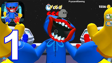 Poppy Survival: Hide N Seek - Gameplay Walkthrough Part 1 Play As Huggy And Crewmate (Android,iOS)