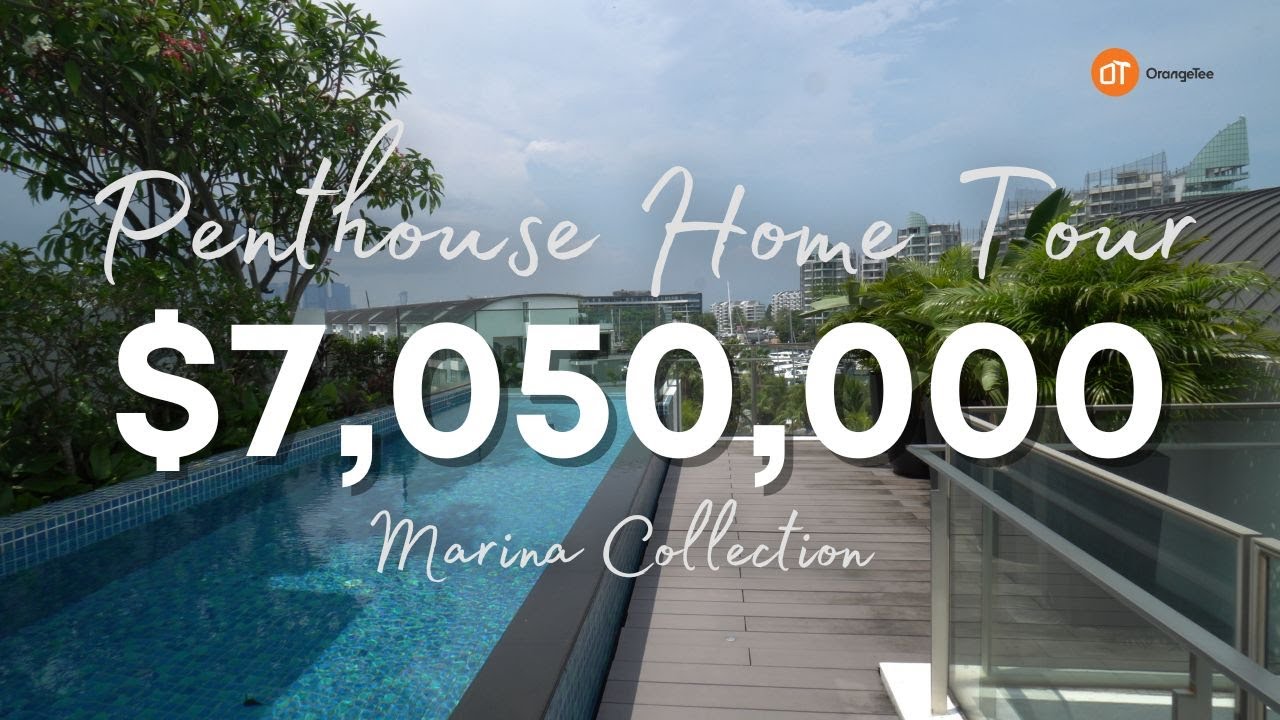 Singapore Condo Home Tour - Marina Collection | 5 Bedroom (Penthouse) 3789 sqft / 352 sqm