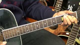 Old School 12 Bar Blues Guitar Lesson #8 Eric Clapton Style Chords @EricBlackmonGuitar chords