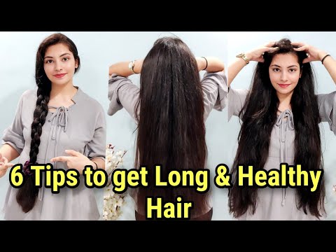 6 Tips To Get Long U0026 Healthy Hair | Hair Growth Tips #shorts #youtubeshorts #hairhacks #hairtips