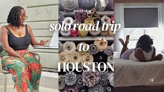 solo road trip to HTX, fabric stores galore, selfcare | EP 032