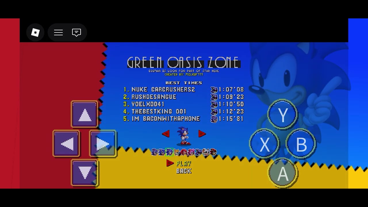 Classic Sonic Simulator 
