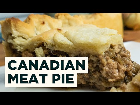 Vidéo: Comment Faire Une Tarte à La Tourtière Canadienne