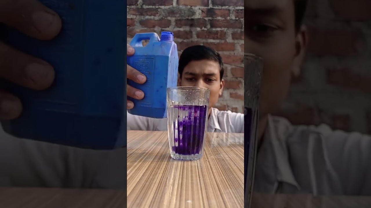 Water Ujala Reaction 