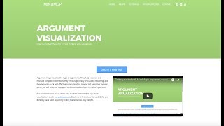 5. MindMup's Argument Visualization: Navigare una mappa