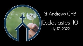St Andrews CHB - July 17