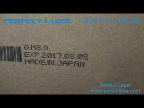 Perfect Laser Inkjet Printer barcode  printing on Carton  Dot matrix printing PM 700