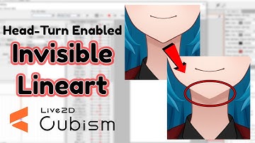 "Disappearing Lineart" on Head Turns in Live2D Cubism