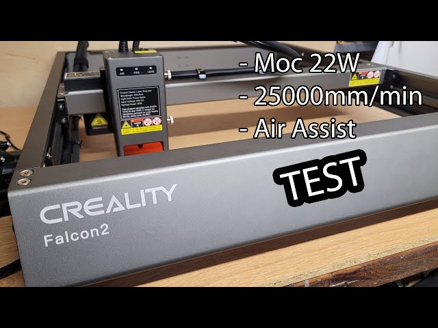 Unboxing, Setup, Test Cuts and First Impressions of the Creality
