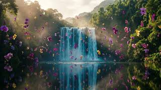 🌿Whispers of the Waterfall 🌊🌸Exotic tropical orchids flower screenshot 4