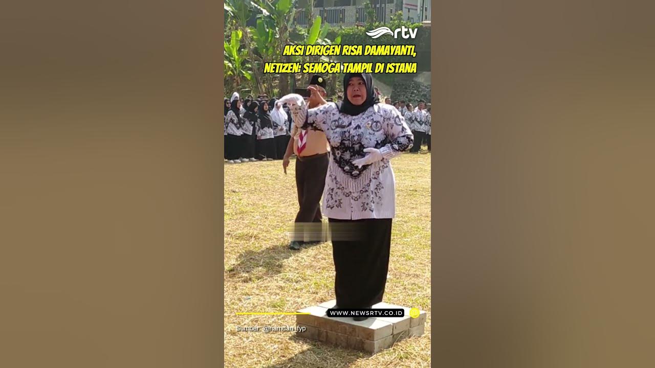Aksi Dirigen Risa Damayanti, Netizen: Semoga Tampil Di Istana Aksi Dirigen Risa Damayanti, Netizen: Semoga Tampil Di Istana