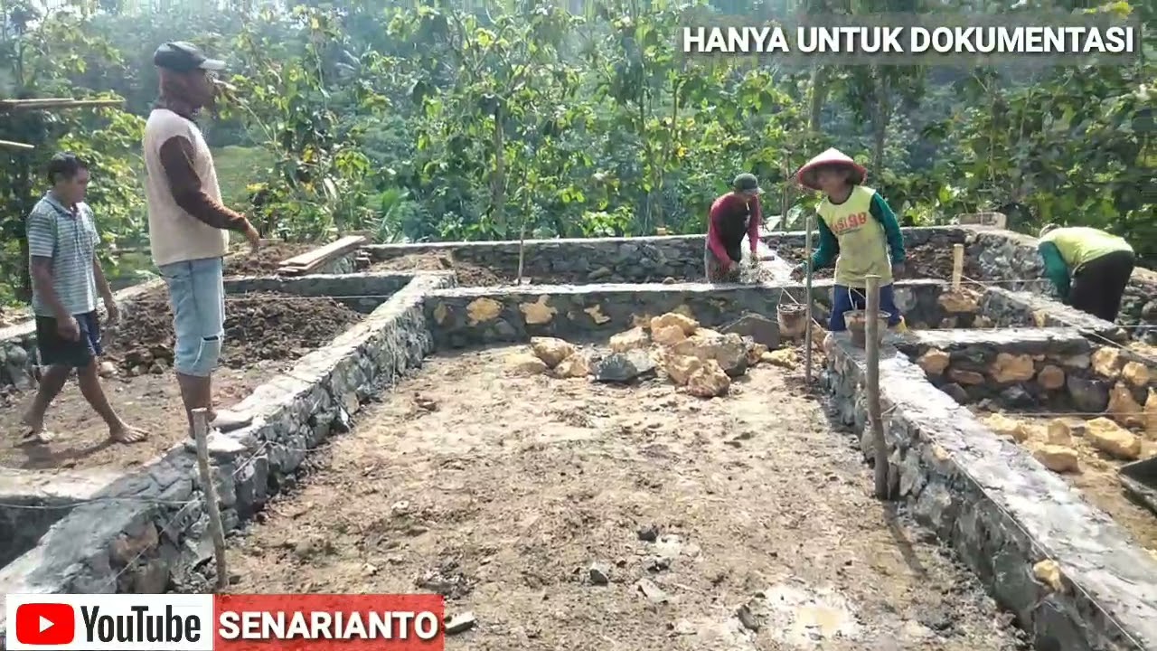 Benteng Dan Pondasi Di Lahan Miring Part 11