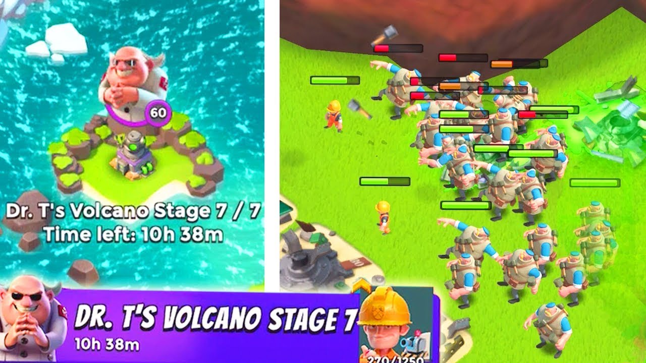 Boom Beach GRENADIER and ENGINEER Strategy vs Dr T!!