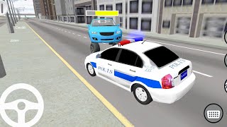 محاكي ألقيادة- العاب سيارات شرطة 15 مطاردة الشرطي والحرامي - لعبة قيادة سيارة الشرطة في عالم مفتوح