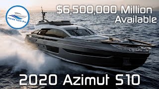 94' Azimut S10 2020 on the market for $6,500,000 Million in Fort Lauderdale