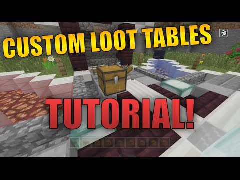 Custom Loot Tables Mod Made Easy Minecraft Console Mods Simple Tutorial Youtube