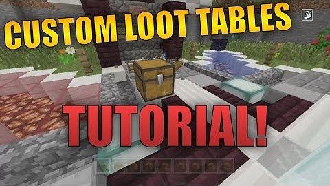 CUSTOM LOOT TABLES MOD MADE EASY! - Minecraft Console Mods & Simple Tutorial!