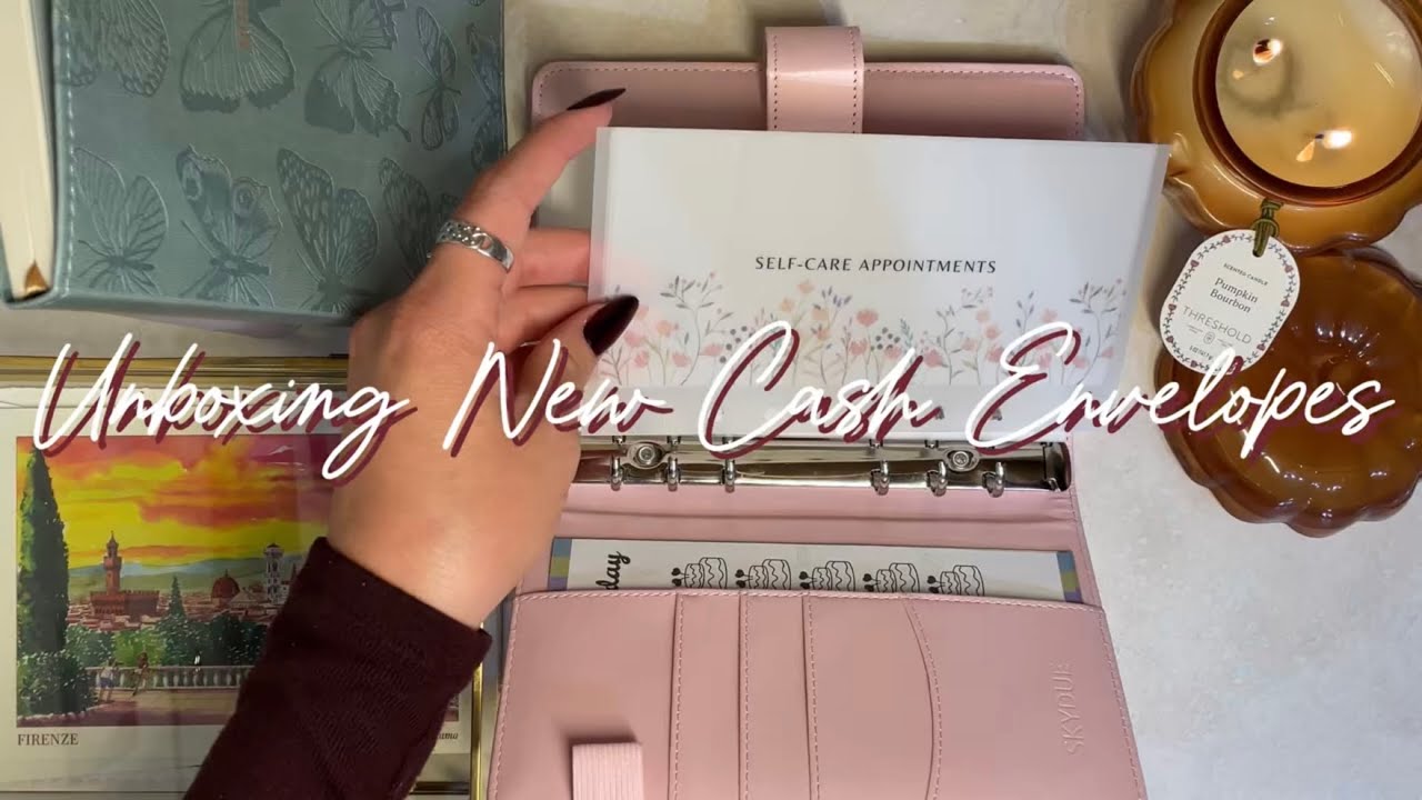 Распаковка новых конвертов для наличных || Обновление моих кассовых папок к 2026 году