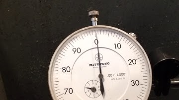 3-jaw chuck runout test