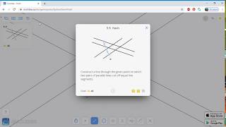 5.5 - Euclidea Hash - Soluce 2L 4E screenshot 5