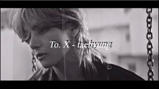 FMV / To.X - #taehyung (ai cover)