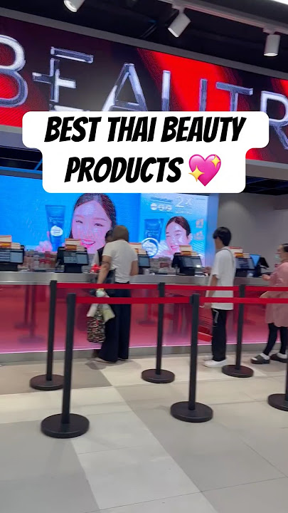 Beauty products thai people love 💖 #thailand #bangkok #beauty #skincare #makeup #best