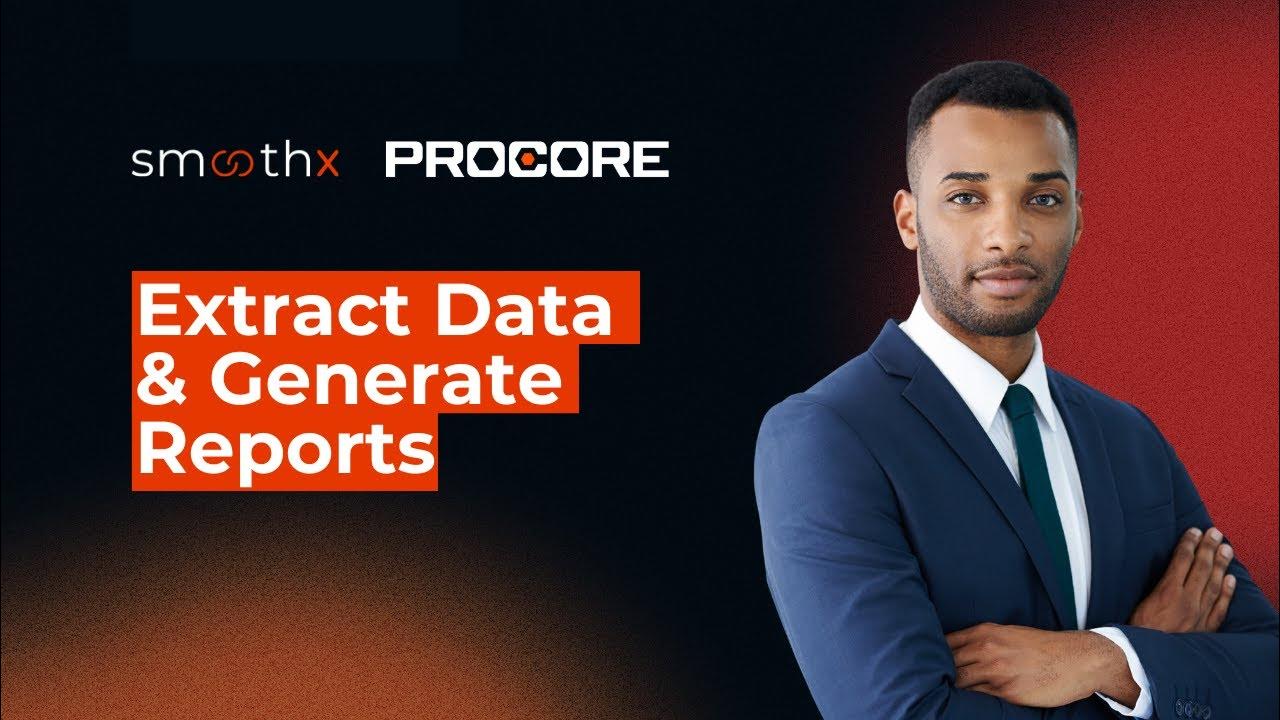 Smoothlinks new Extractus tool extracts information from all of Procore