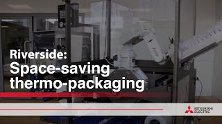 Mitsubishi Electric help create revolutionary new space-saving thermo-packaging machine
