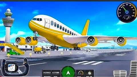 Flight Airplane City Pilot Simulator - Plane Boeing Emergency Landing - Android Gameplay