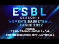 Heyosam vs pasay ballers highlights esbl session 2 womens basketball league