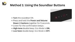 How To Turn On/Off Eco Mode On Vizio Soundbar – Auto Power Off And Standby Settings