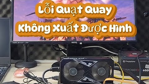 Cách sửa card vga galax 1650 4g lỗi quạt quay không xuất hình | Full #recom #suachuavga