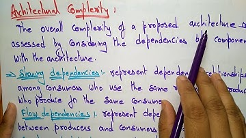 Assessing Alternative Architectural design | Part - 3/3 | Software Engineering |Lec-65 | Bhanu Priya