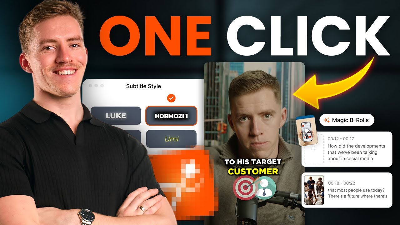 Add Captions & B Roll To Your Videos In 1 Click: SubMagic Tutorial ...