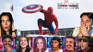 Top Spider-Man Entrance Reactions Captain America Civil War 2016 Avengers- Movie Reactions