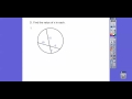 Segment Relationships in Circles Quiz