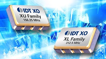 XU and XL Crystal Oscillators (XO) by IDT