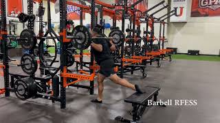 Barbell RFESS