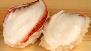 How To Make Sushi - Tako Nigiri Zushi