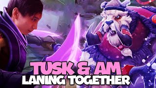 SING TUSK & 2B AM | CASUAL OFFLANE (SingSing Dota 2 Highlights #2373)