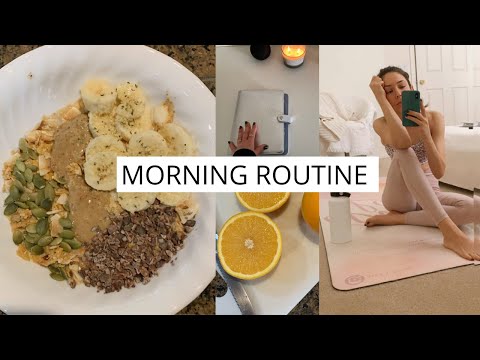 REALISTIC WINTER 2021 MORNING ROUTINE | Cozy morning Routines at home