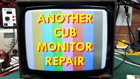 CUB Monitor repair No 2