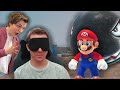 Blindfolded Mario Odyssey but someone is guiding me