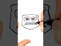 How to Draw Anger from Pixar Inside Out 2. Step by Step
