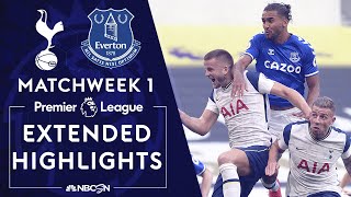 Tottenham v. Everton | PREMIER LEAGUE HIGHLIGHTS | 9/13/2020 | NBC Sports