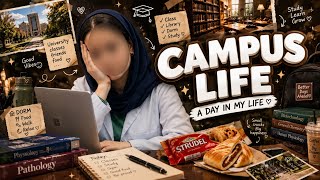A REALISTIC DAY IN MY LIFE 🤎 | University, Dorm Life, Studying & Night Walk