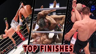 Top 150 Finishes 2023: Knockouts & Submissions (MMA, Kickboxing, Muay Thai)